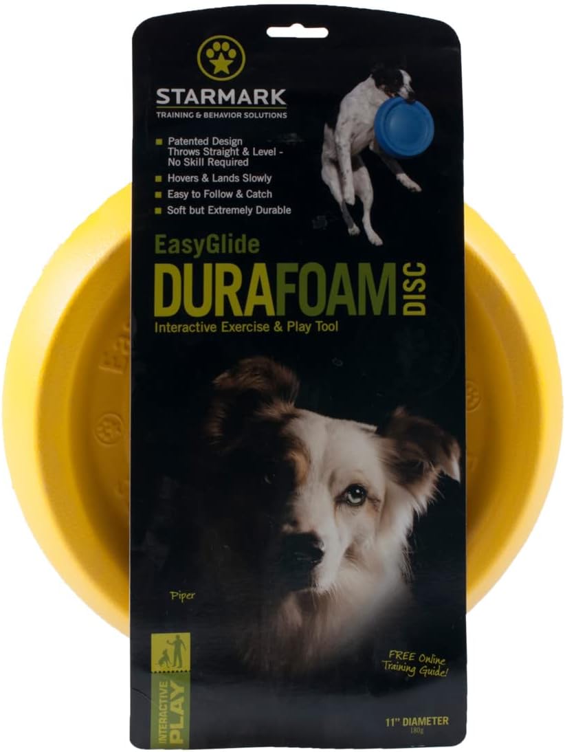 Starmark Easy Glide DuraFoam Flying Disc PetsGearLab