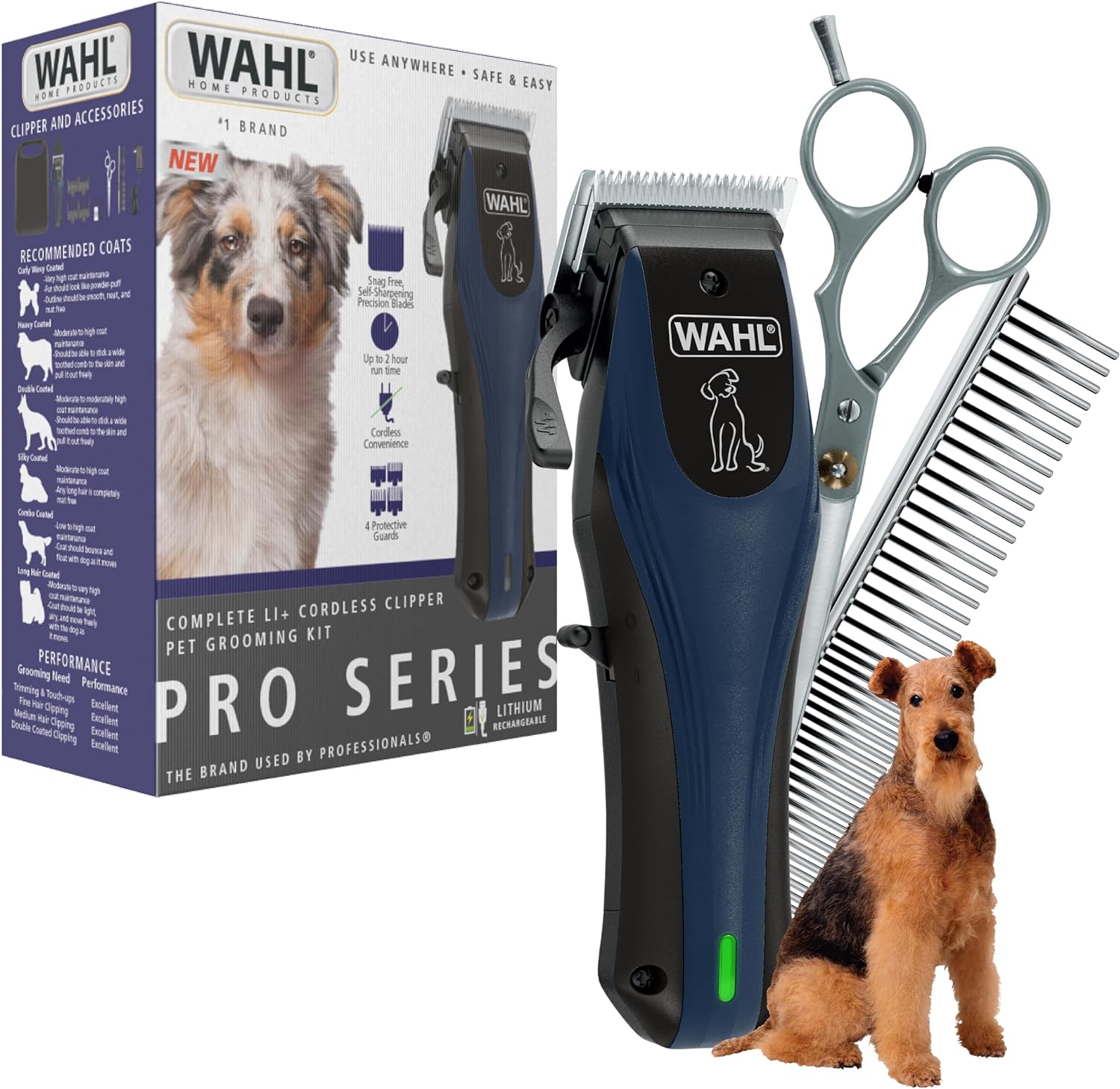 Wahl Power Pro Lithium Ion Rechargeable - Pets Gear Lab Choice